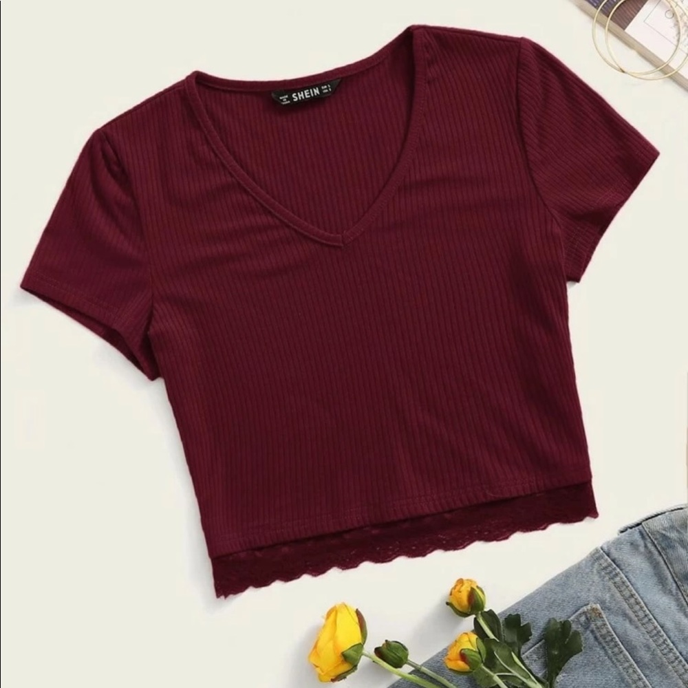 Cropped t-shirt